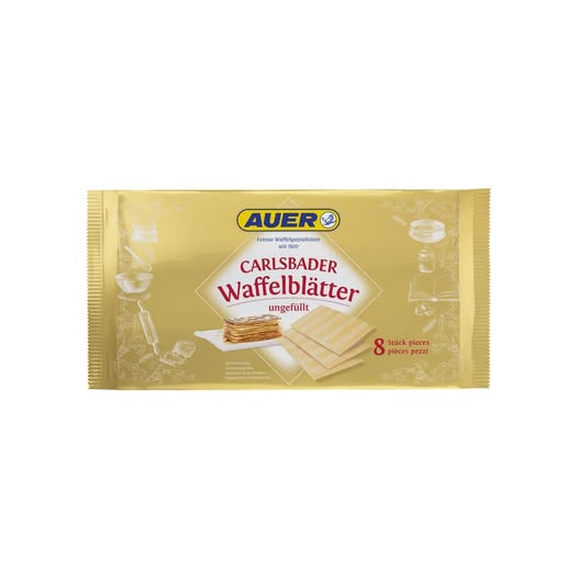 Auer Carlsbader Waffelblätter 70g