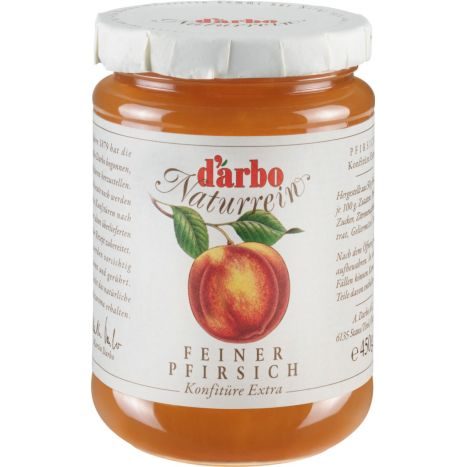 Darbo Naturrein Konfitüre Extra feiner Pfirsich 450g