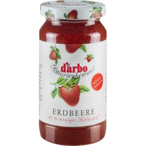 Darbo Fruchtaufstrich 60% Erdbeere 220g 