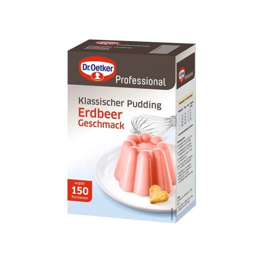Dr. Oetker Pudding Erdbeer Geschmack 1 kg