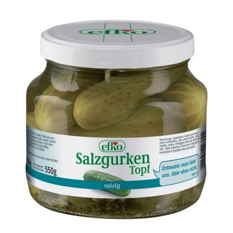 efko Salzgurken-Topf 550g