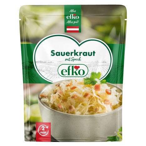 Efko Sauerkraut mit Speck 220g