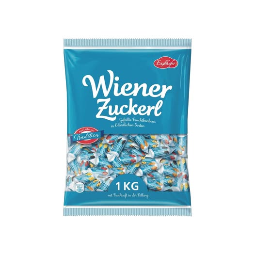 Wiener Zuckerl - gefüllte Bonbons 1000g