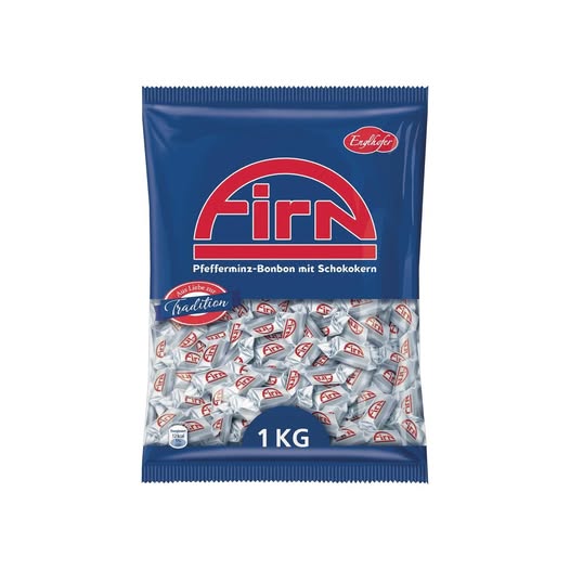 Firn Pfefferminzbonbon mit Schokokern 1000g