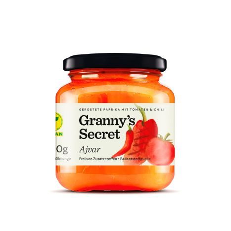 Granny´s Secret Ajvar mit Tomate und Chili 200g