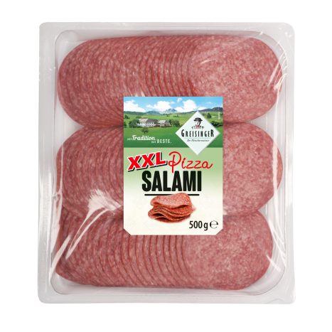 Greisinger Pizzasalami geschnitten 500g