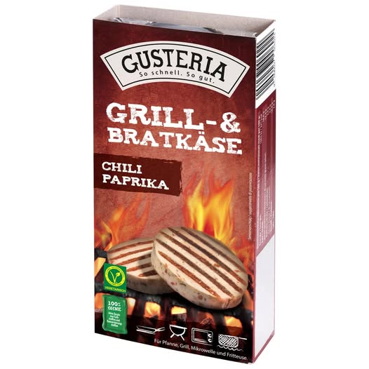 Gusteria Grill- und Bratkäse Chili Paprika 250g