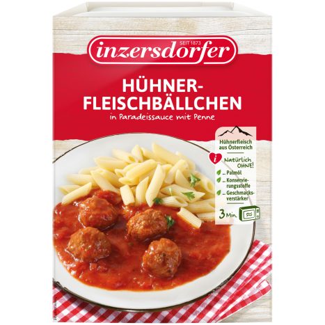 Inzersdorfer H�hnerfleischb�llchen in Paradeissauce 340g