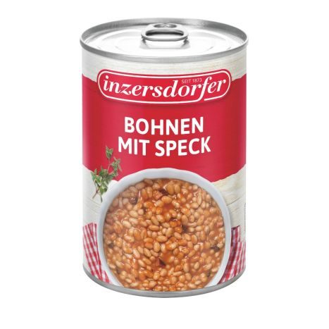 Inzersdorfer Bohnen mit Speck 400g