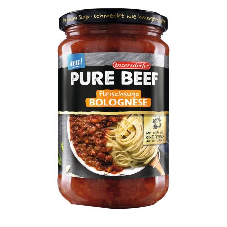 Inzersdorfer Pure Beef Bolognese 400g