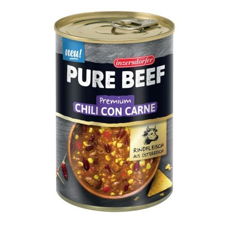 Inzersdorfer Pure Beef Premium Chili con Carne 400g