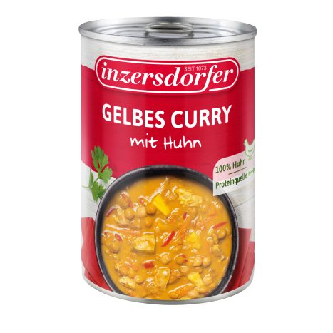 Inzersdorfer gelbes Curry mit Huhn 400g