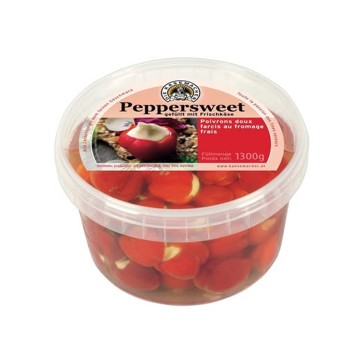 Die K�semacher Peppersweet mit Frischk�se 1,3 kg 