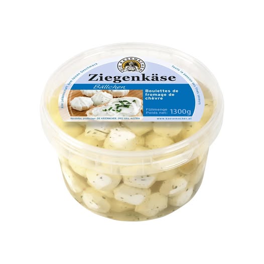 Die K�semacher Ziegenk�seb�llchen 1,3 kg