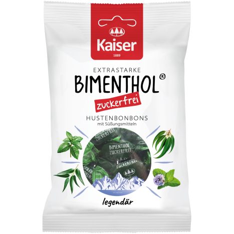 Kaiser Bonbon Bimenthol zuckerfrei 75g