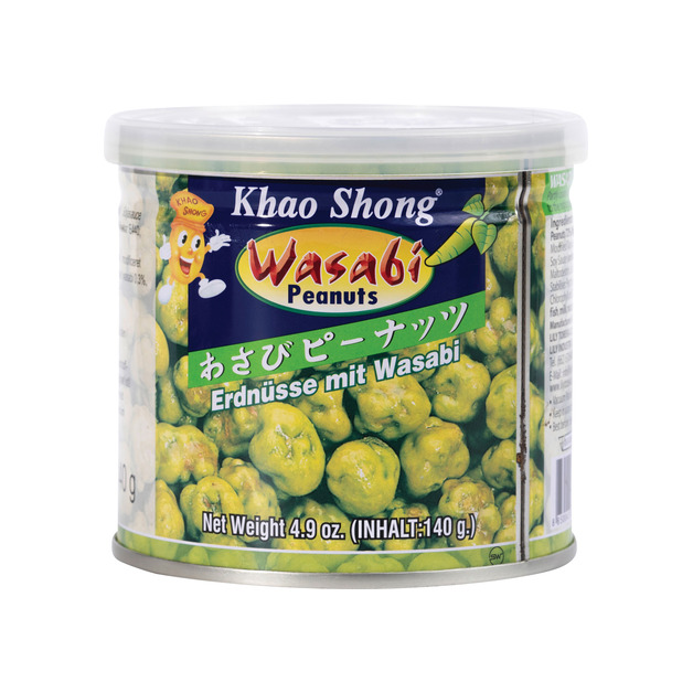 Khao Shong Erdnüsse mit Wasabi 140g
