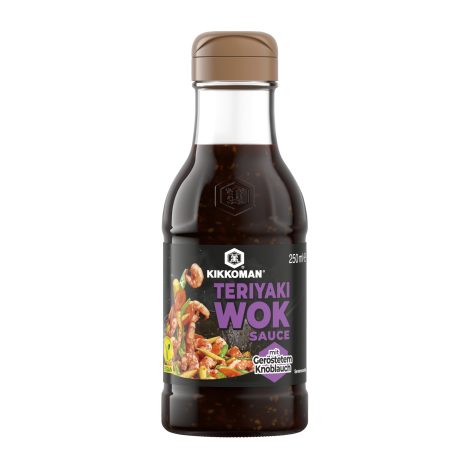 Kikkoman Teriyaki Sauce mit geröstetem Knoblauch 250 ml