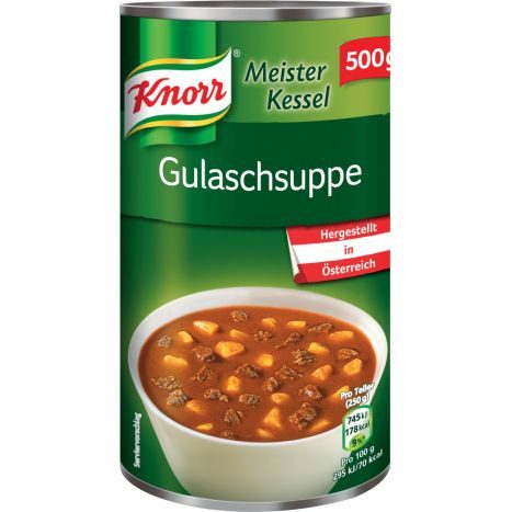 Knorr Meister Kessel Gulaschsuppe 500g