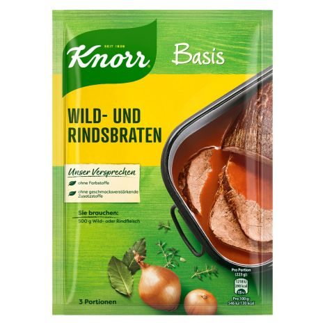 Knorr Basis für Wild- und Rindsbraten 44g