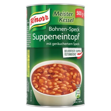 Knorr Meister Kessel Bohnen-Speck Suppeneintopf 500g