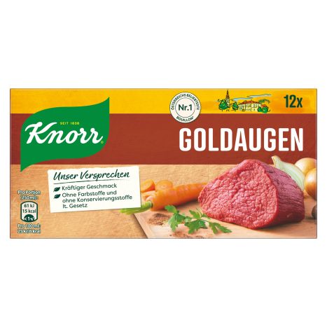 Knorr Goldaugen Rindsuppe 12 Würfel (132g)
