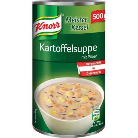 Knorr Meisterkessel Kartoffelsuppe mit Pilzen 500g