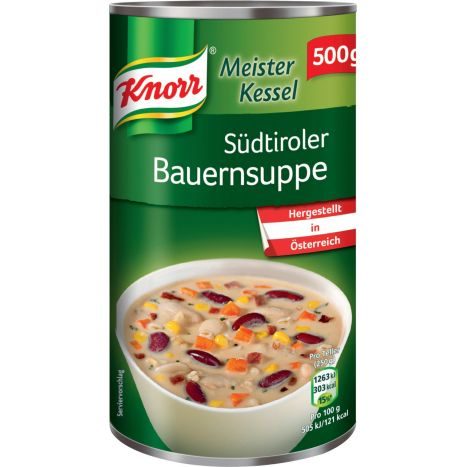 Knorr Meister Kessel S�dtiroler Bauernsuppe 500g