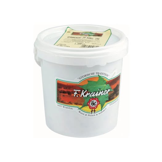 Krainer Verhackert 1000g im K�berl