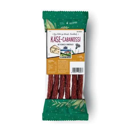 Landhof Käse Cabanossi 200g