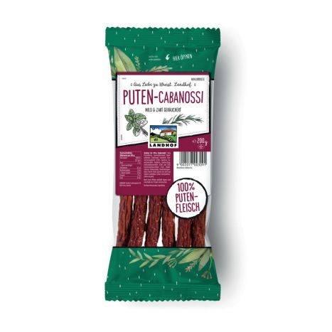 Landhof Puten Cabanossi 200g
