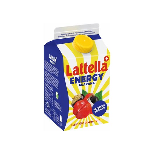 Lattella Molkedrink Energy Guarana 500 ml