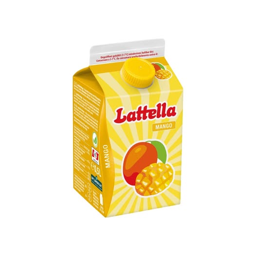 Lattella Molkedrink Mango 500 ml
