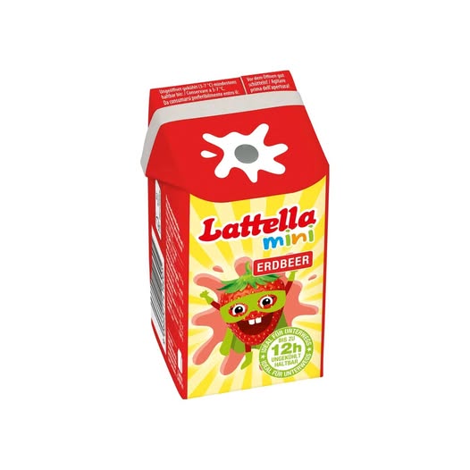 Lattella Mini Erdbeer 200 ml 