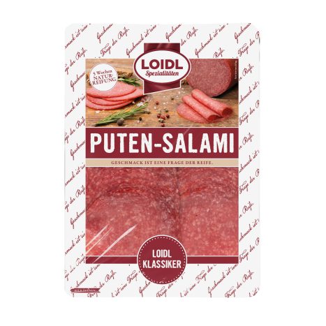 Loidl Puten Salami geschnitten 75g