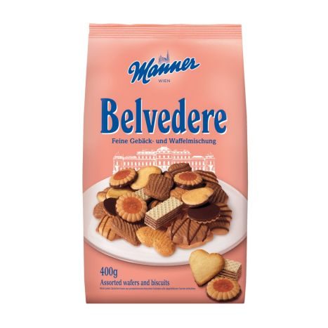 Manner Belvedere - feine Gebäck und Waffelmischung 400g