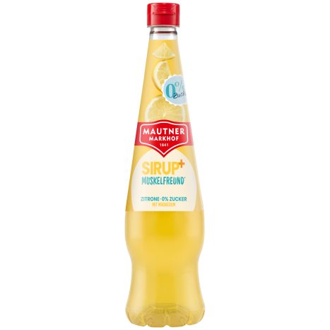 Mautner Markhof Fruchtsirup Muskelfreund Zitrone 0% Zuckerzus.0,7 ltr.