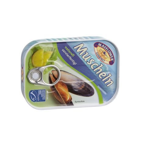 Mayflower Muscheln naturell - servierfertig 90g