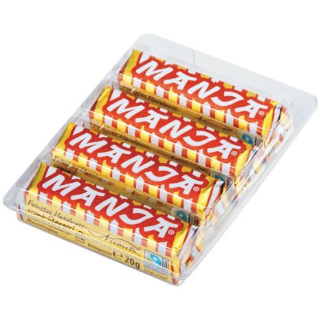 Manja Haselnusscremestangen 4x20g (80g)