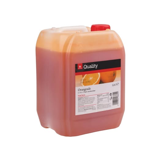 Quality Sirup Orangeade 5 ltr.