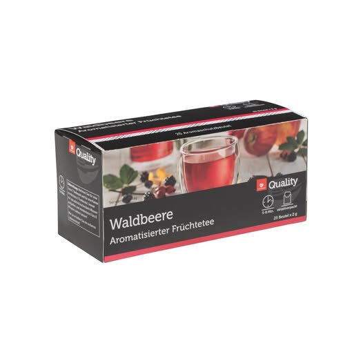 Quality Früchtetee Waldbeere 25 x 2,75g