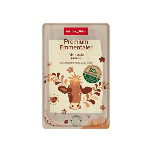 Salzburgmilch Premium Emmentaler Scheiben 150g