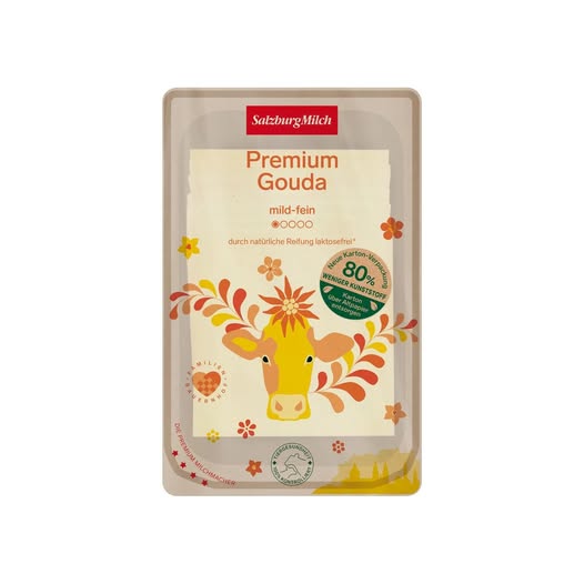 Salzburgmilch Premium Gouda Scheiben 150g