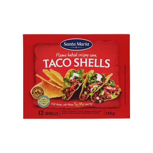 Santa Maria Taco Shells 135g