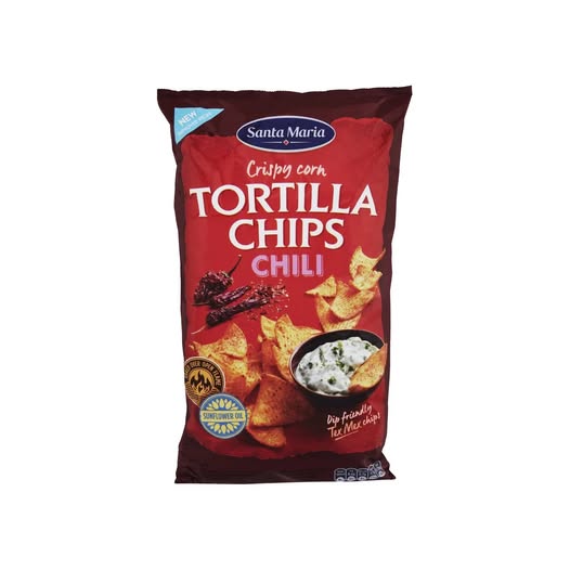 Santa Maria Tortilla Chips Chili 475g