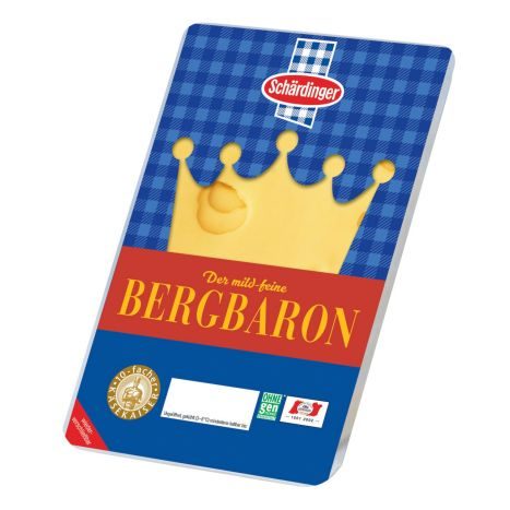 Sch�rdinger Bergbaron in Scheiben 45% Fett i.Tr.  150g