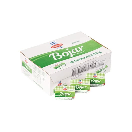 Sch�rdinger Bojar Kr�uter Portionen 65% Fett i. Tr. 48 x 18 g