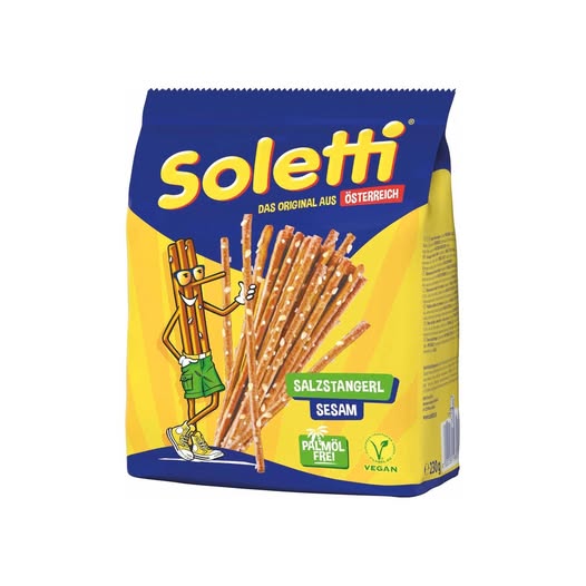 Soletti Salzstangerl Sesam 250g