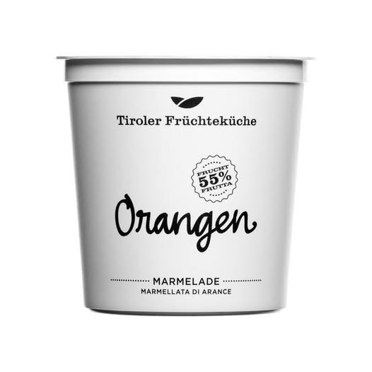 Unterweger Orangen Konfitüre Extra 450g