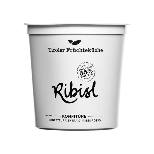 Unterweger Ribisel Konfitüre Extra 450g
