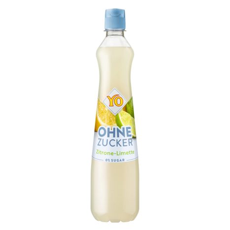 YO Sirup  Zitrone - Limette ohne Zucker 0,7 ltr.